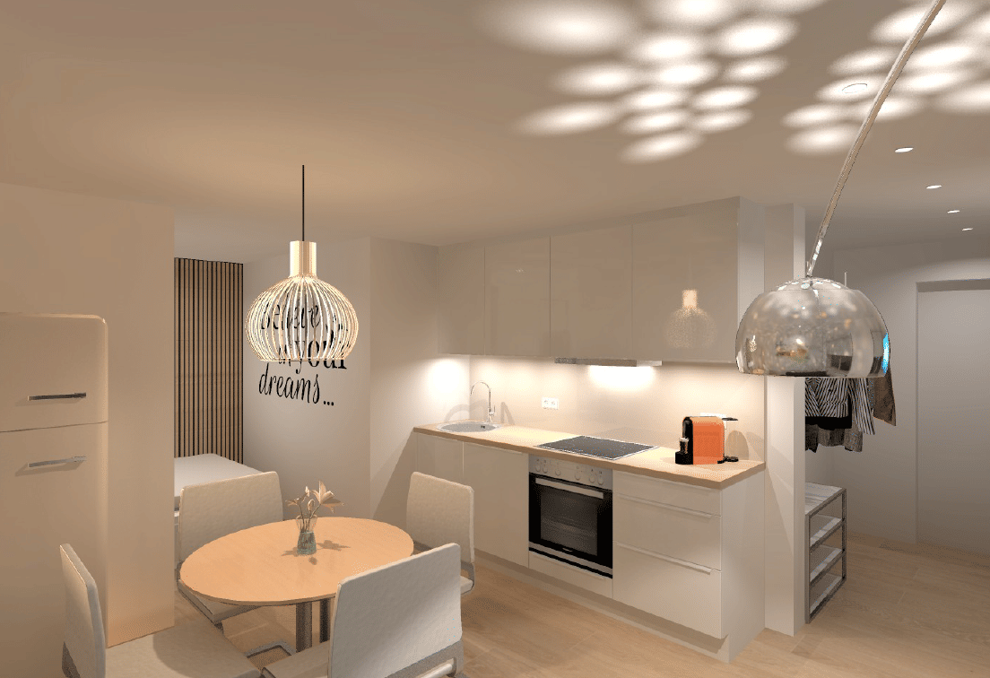 Kleine EG Wohnung mit 27 m² Wohnraum, neu saniert, Küche und Garage in Floss zu vermieten, 92685 Floß