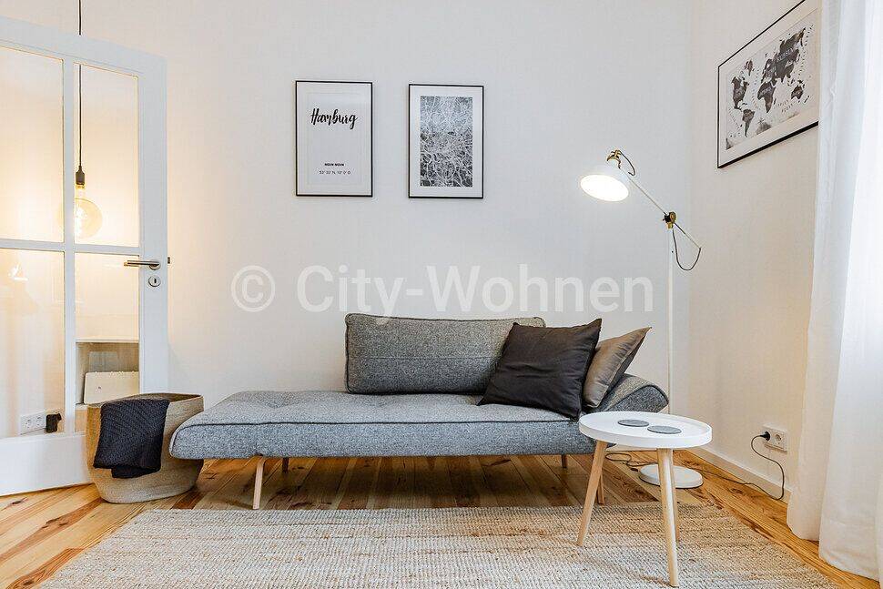 Perfekte Single-Wohnung. Möbliertes Studio in Hamburg-Dulsberg, 22049 Hamburg (Wandsbek Dulsberg)