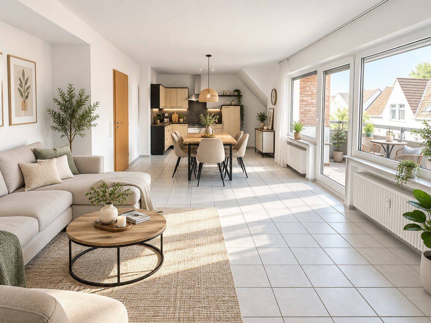 Über den Dächern von Langenfeld – 3 Zimmer mit Balkon & Einbauküche, 40764 Langenfeld (Rhld.)