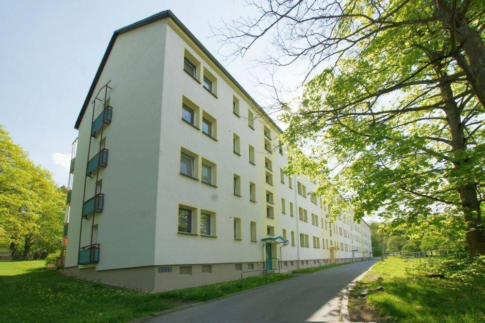Gemütliche 2-Raumwohnung mit großem Balkon und Blick ins Grüne, 8529 Plauen