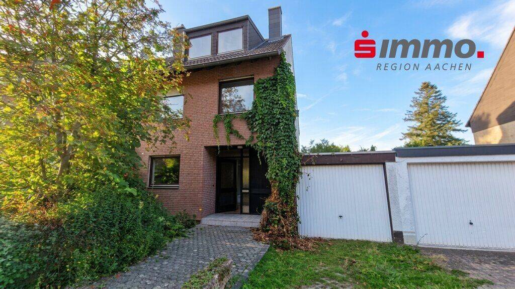 Schaufenberg! Einseitig angebautes Einfamilienhaus mit 5 Schlafzimmern und eigener Garage, 52477 Alsdorf