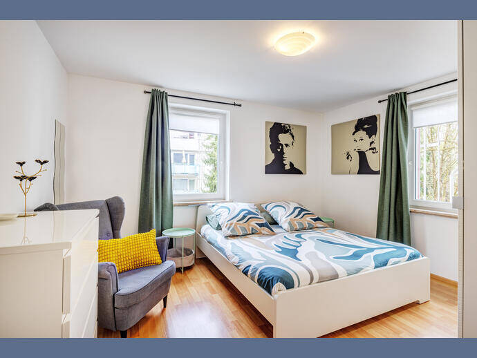 Möbliert: 2-Zimmer Wohnung direkt am Hohenzollernplatz, 80796 München (Schwabing-West)