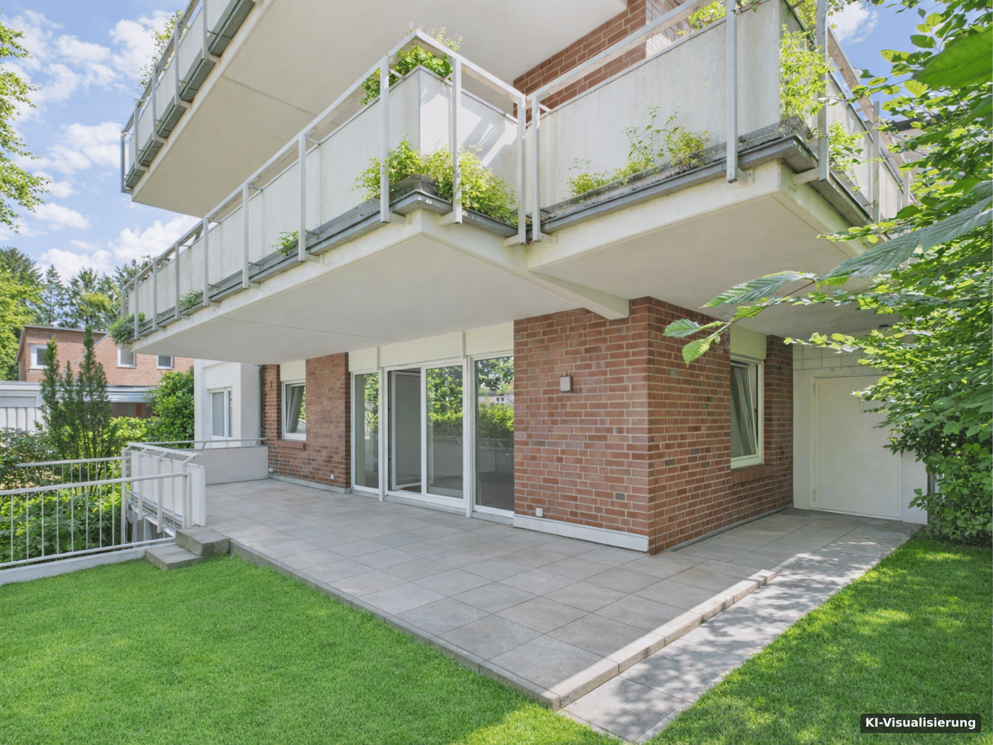 Charmante Erdgeschosswohnung mit Garagenstellplatz, Garten und Aufzug in Hamburg, 22359 Hamburg (Wandsbek Bergstedt Rahlstedt Volksdorf)