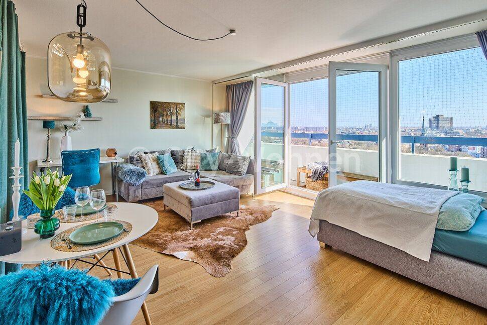 Möbliertes Studioapartment mit Weitblick über Hamburg-Eimsbüttel, 20259 Hamburg (Eimsbüttel)