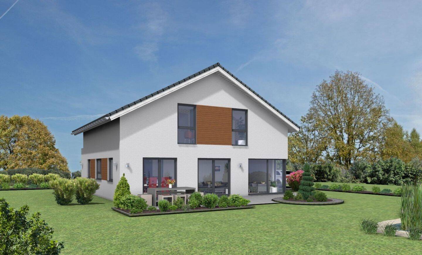 Ruhige Sackgasse: Sehr attraktives STREIF-Einfamilienhaus FAMILY-XL mit Holzapplikationen auf familienfreundlichem Einzelgrundstück!, 30826 Garbsen