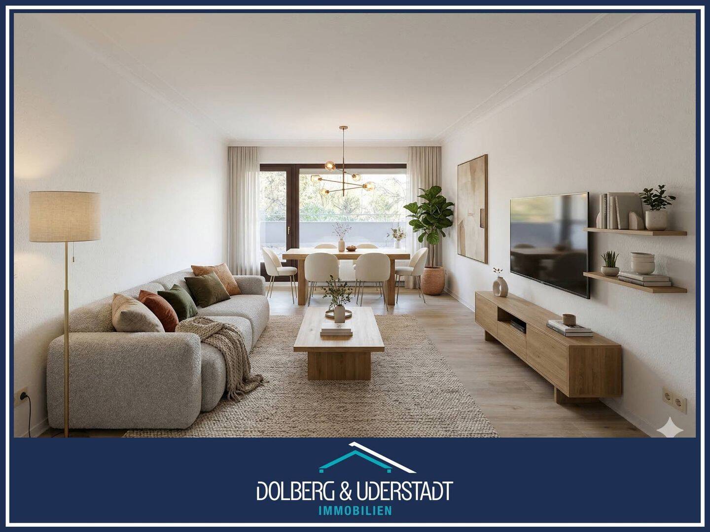 Rahlstedt: Attraktive 2-Zimmer – Wohnung mit großem Balkon sowie Tiefgaragenplatz, 22147 Hamburg (Wandsbek Rahlstedt)