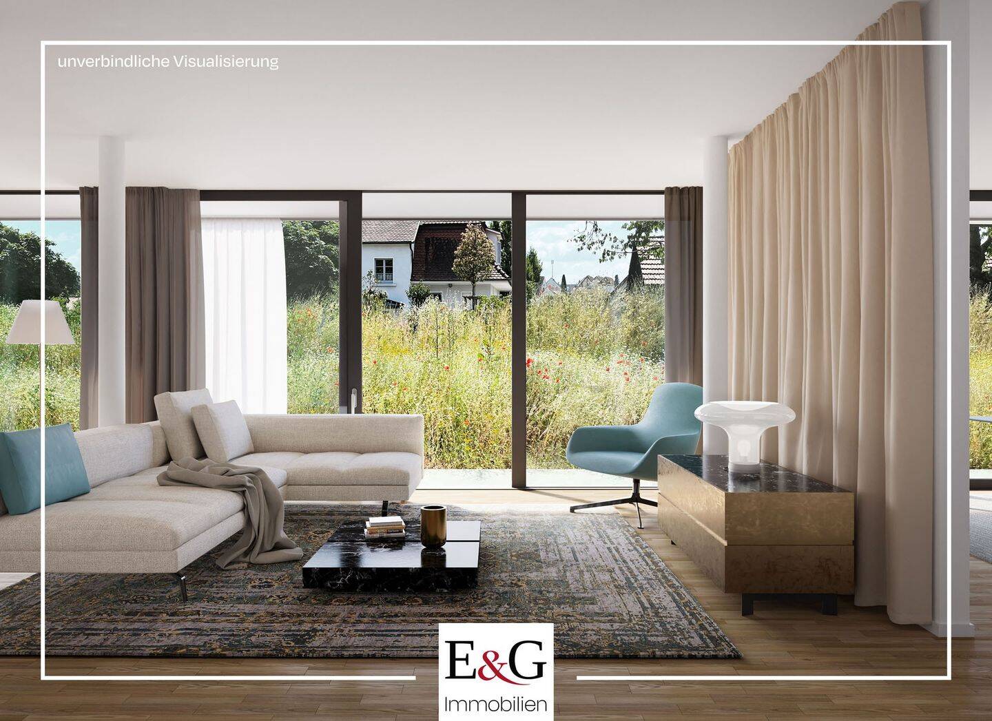 Loftartige Erdgeschoss-Wohnung mit großem Garten, 71282 Hemmingen