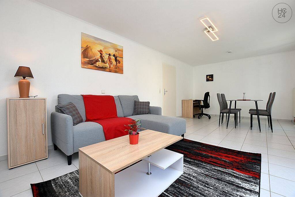 Schön möblierte Wohnung mit Balkon in fußläufiger Nähe zur Bahn in Tamm bei Ludwigsburg, 71732 Tamm