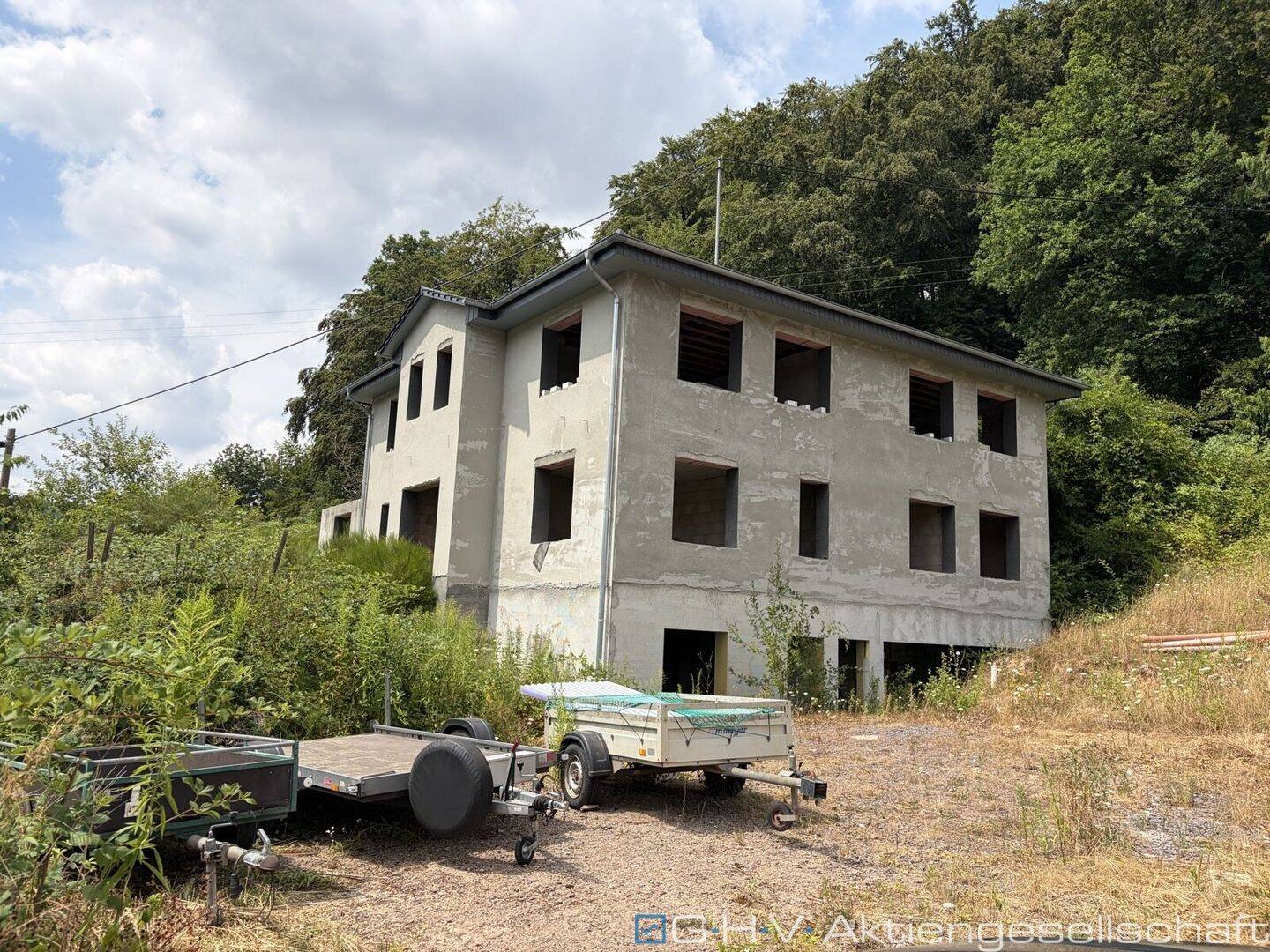 Gegen Höchstgebot: Rohbau in attraktiver Lage von Merzig (Ortsteil), 66663 Merzig