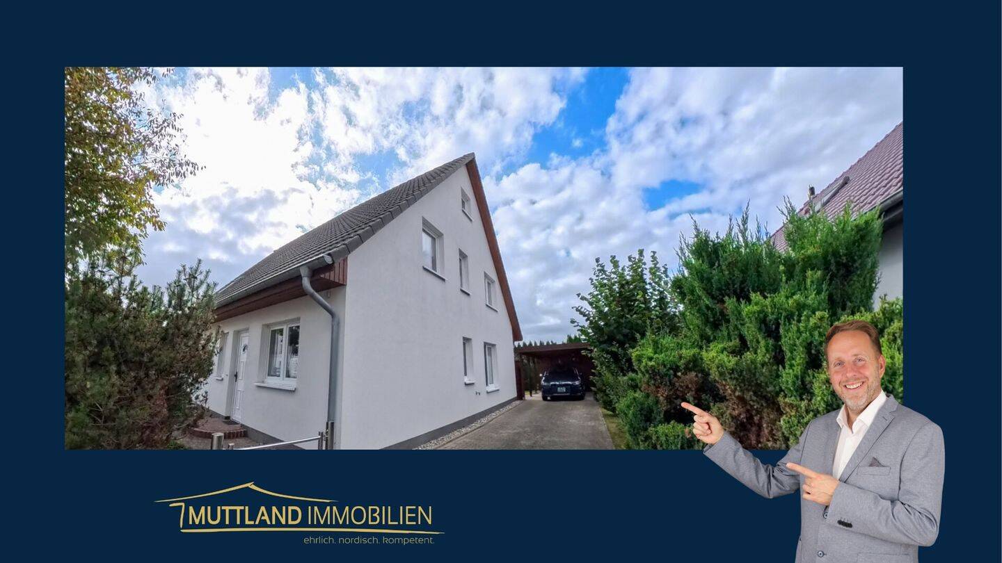 90 m², die Eindruck machen – DHH in Stralsund, 18439 Stralsund