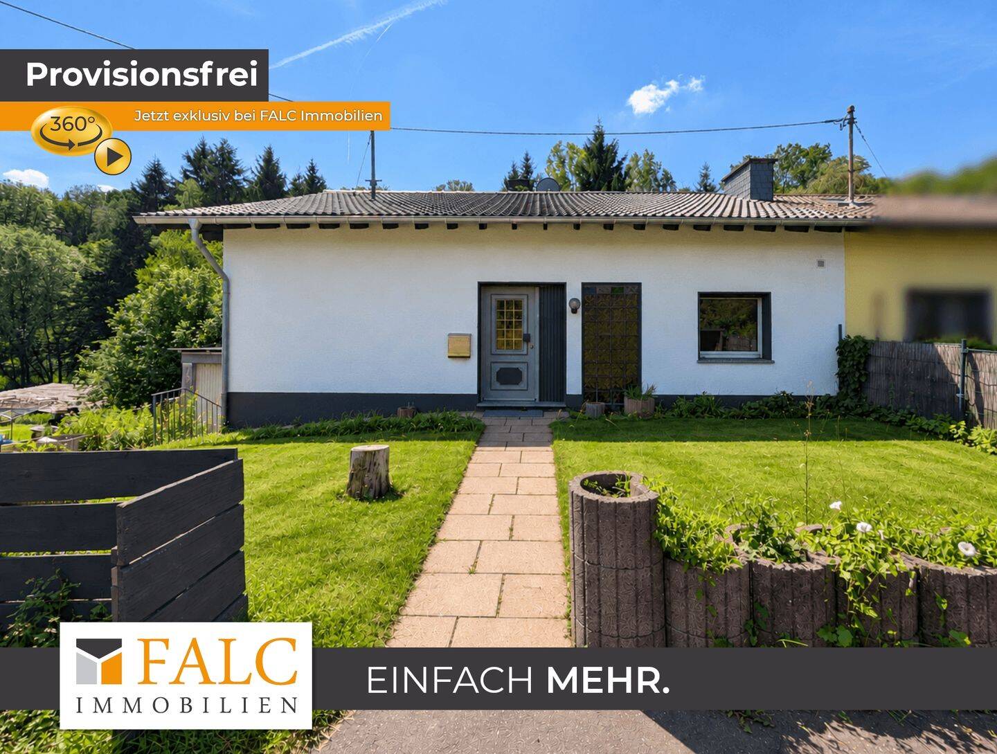 Ruhig gelegene Doppelhaushälfte mit viel Platz und Naturteich, 53804 Much