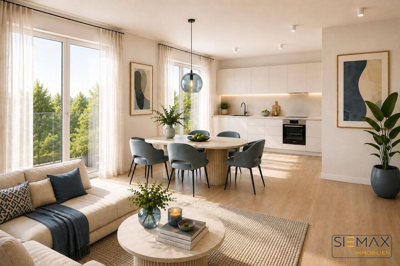 WHG 3: Charmante 2-Zimmer-Wohnung mit schöner Dachterrasse – barrierefrei und rollstuhlgerecht, 81476 München (Thalk. Obersendl.-Forsten-Fürstenr.-Solln)