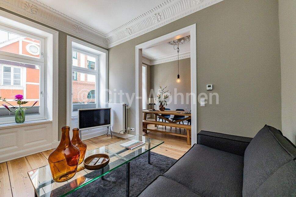 Möbliert wohnen in einer 3-Zimmer Wohnung in Gehdistanz zur Außenalster in Hamburg-St.Georg, 20099 Hamburg (Mitte Hamburg-Altstadt Sankt Georg)