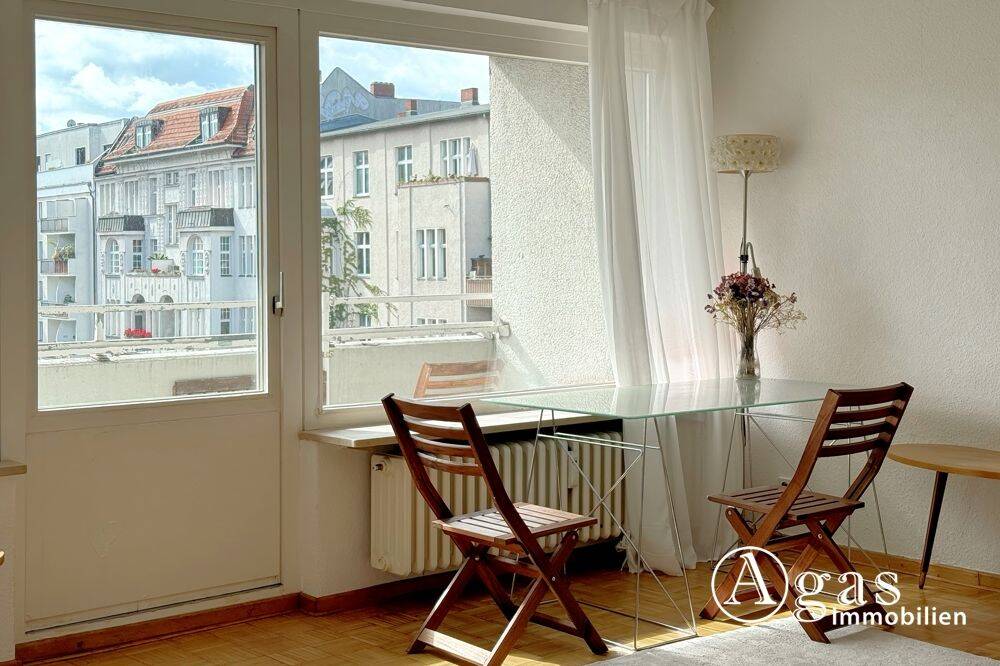 Bezugsfreie 1-Zimmer-Wohnung mit Balkon in Berlin-Schöneberg, 10779 Berlin (Tempelhof-Schöneberg Schöneberg Wilmersdorf)