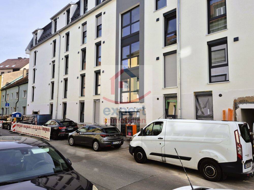 Neubau Erstbezug Nähe Stadtpark/ Rathenauplatz in ruhiger Seitenstraße mit Balkon/ TG Stellplatz u. EBK, 90409 Nürnberg (Großreuth h. d. Veste Gärten h. d. Veste Maxfeld Schoppershof)