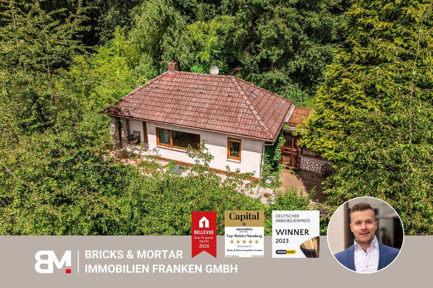 Wohnen am Waldrand – Besonderes Einfamilienhaus in Unterrieden, 90518 Altdorf b. Nürnberg
