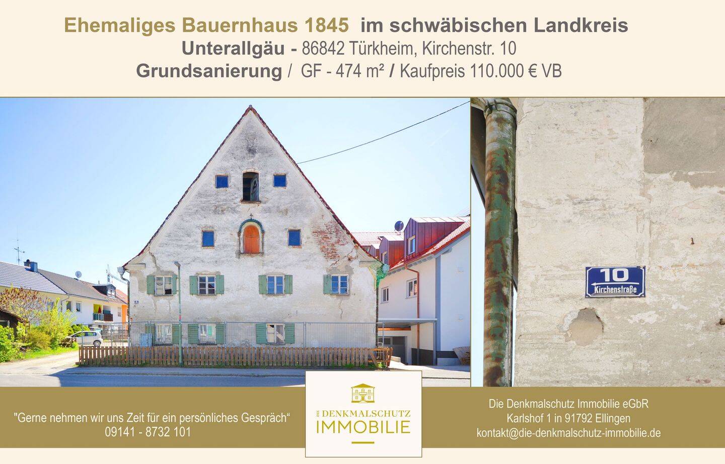 Ehemaliges Bauernhaus 1845, 86842 Türkheim