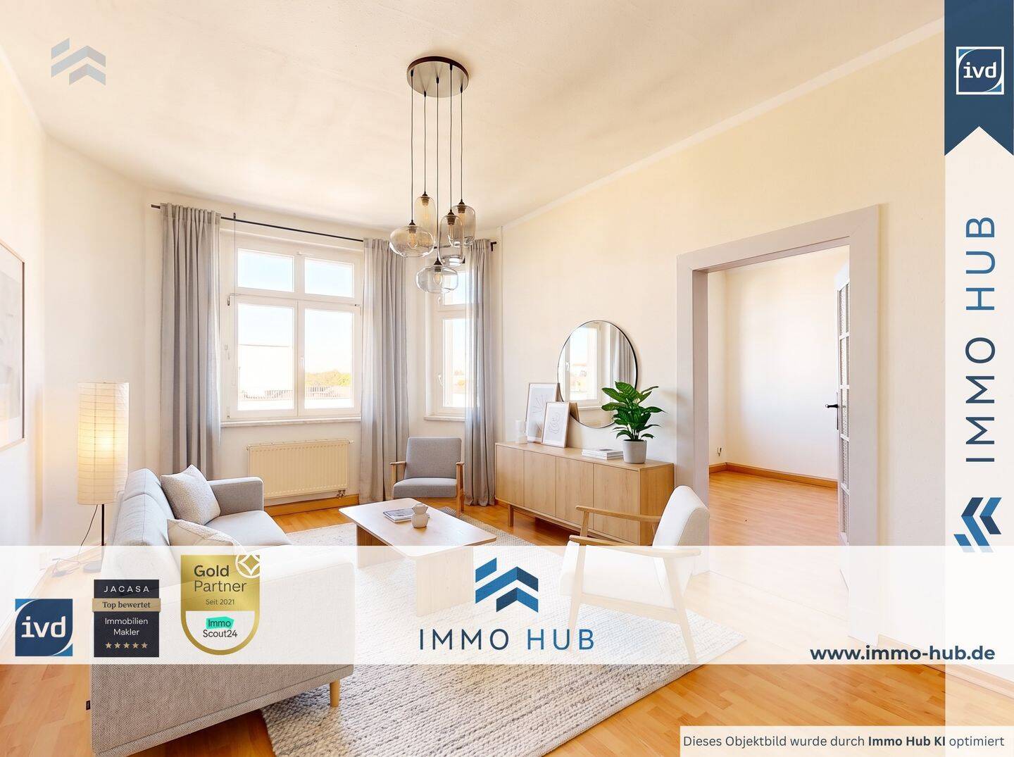 ++ Bezugsfrei, Balkon, Badewanne & Fenster! Charmanter Altbau in Gohlis Süd ++, 4155 Leipzig (Gohlis-Mitte Gohlis-Süd)