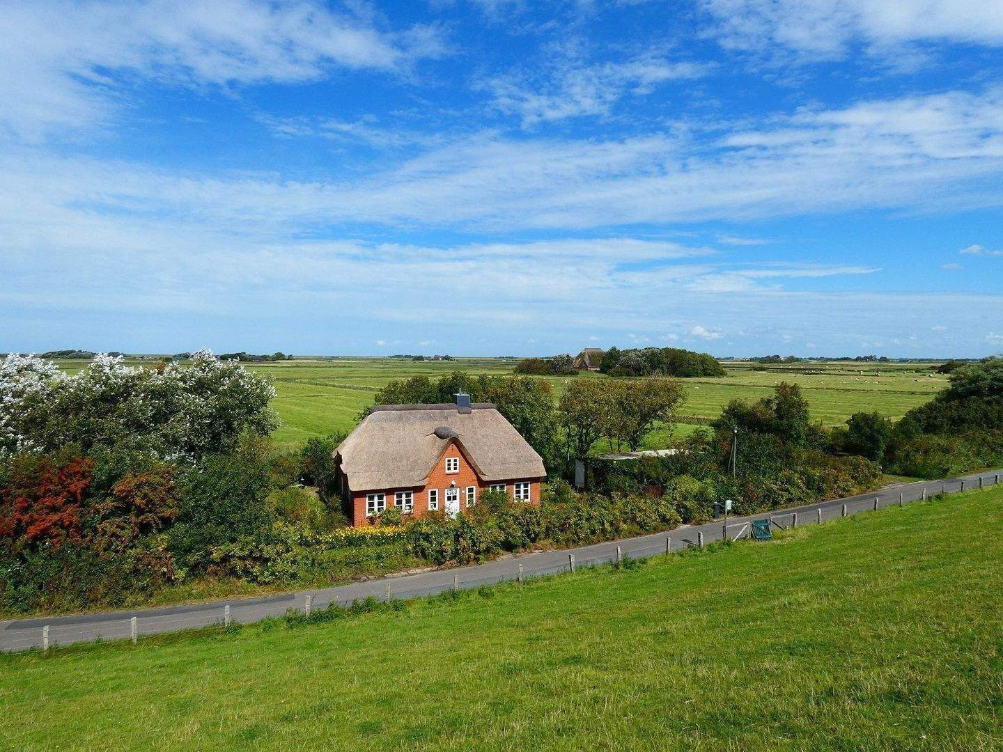 Reetdachhaus am Nordseedeich, virtuelle Besichtigung möglich, 25881 Westerhever