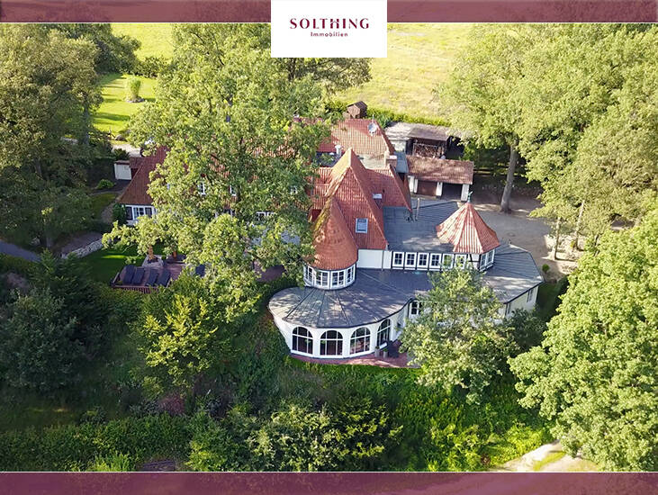 Exklusives Anwesen inmitten der Lüneburger Heide! Pferdehaltung möglich, 29556 Suderburg