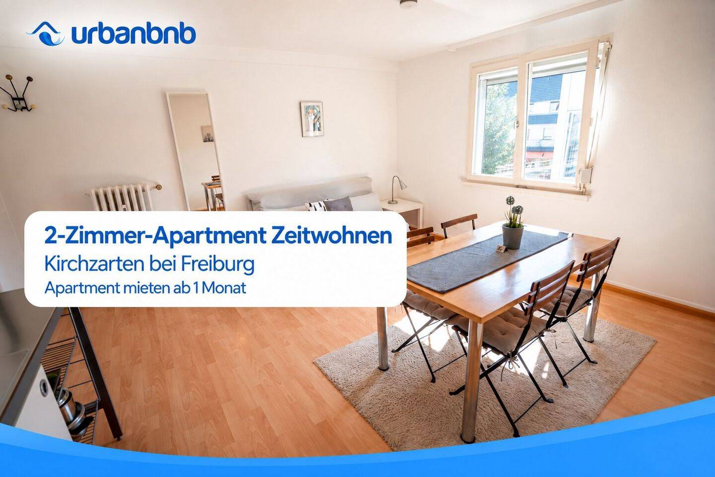 Möbliertes 2-Zimmer-Apartment in Kirchzarten nahe Freiburg, 79199 Kirchzarten