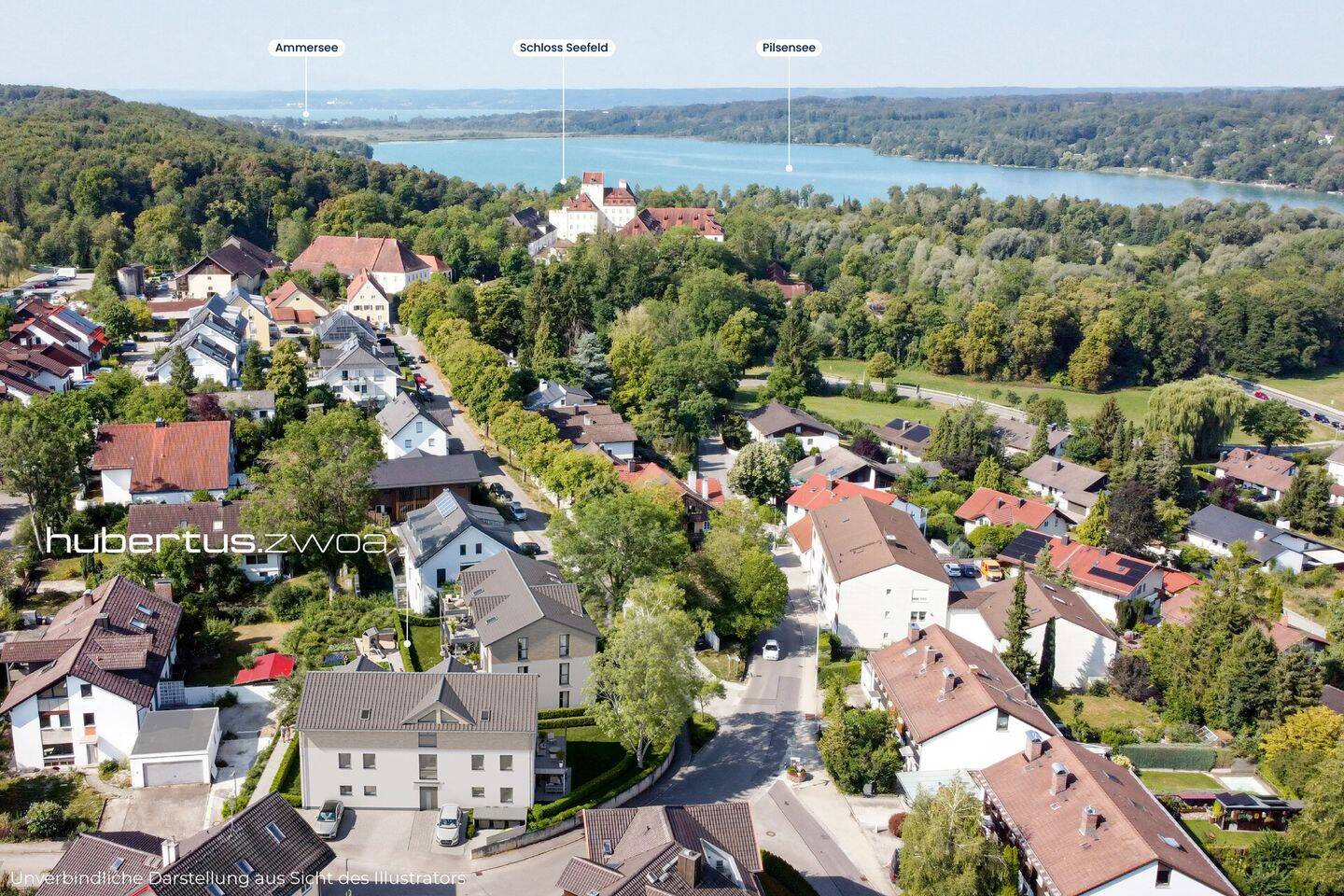 hubertus.zwoa – Exklusive 3-Zimmer-Dachgeschosswohnung in begehrter Lage von Seefeld, 82229 Seefeld