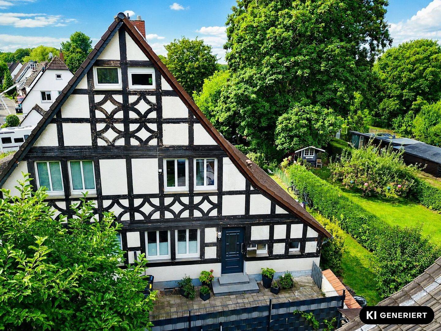 Traumhaftes Wohnen in Bochum-Hordel: Moderne Doppelhaushälfte mit sonnigem Gartenglück, 44793 Bochum (Hamme Hordel Innenstadt Weitmar Wiemelhausen)