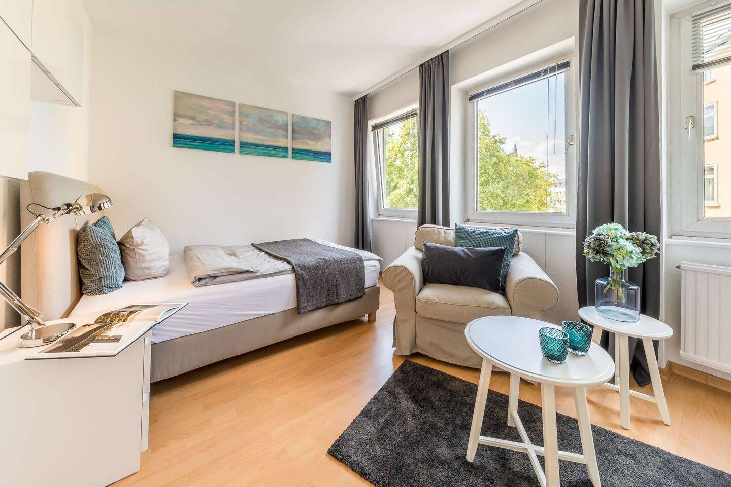 Möblierte Wohnung auf Zeit zu vermieten:, 60316 Frankfurt am Main (Nordend-Ost Nordend-West Ostend)
