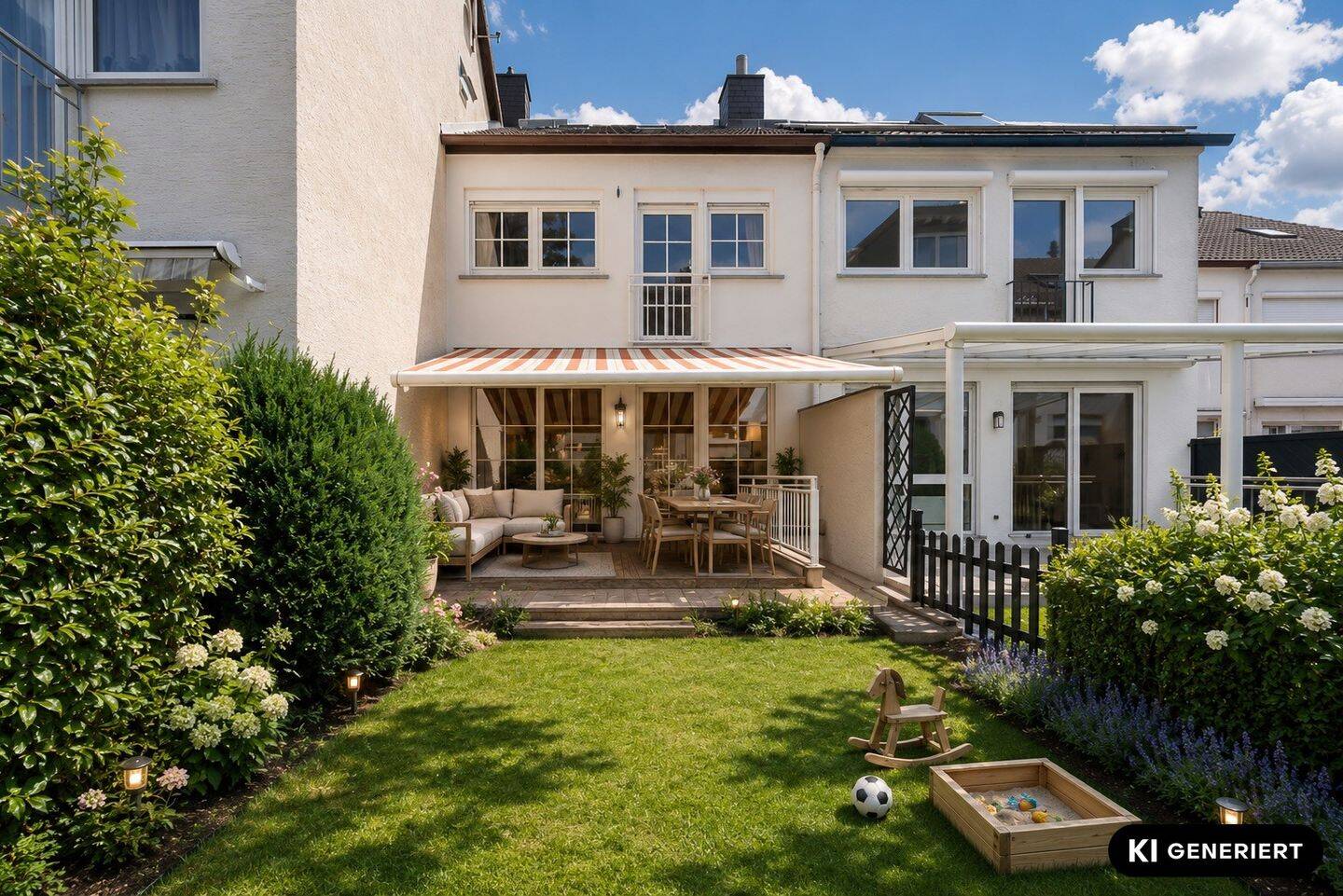 Wehrheim: Charmantes Reihenmittelhaus mit Garten & Garage, 61273 Wehrheim