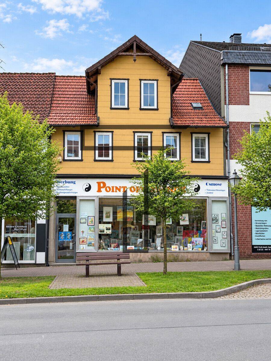 Wohn/- Geschäftshaus mit Scheune und Gartengrundstück in 37441 Bad Sachsa, 37441 Bad Sachsa