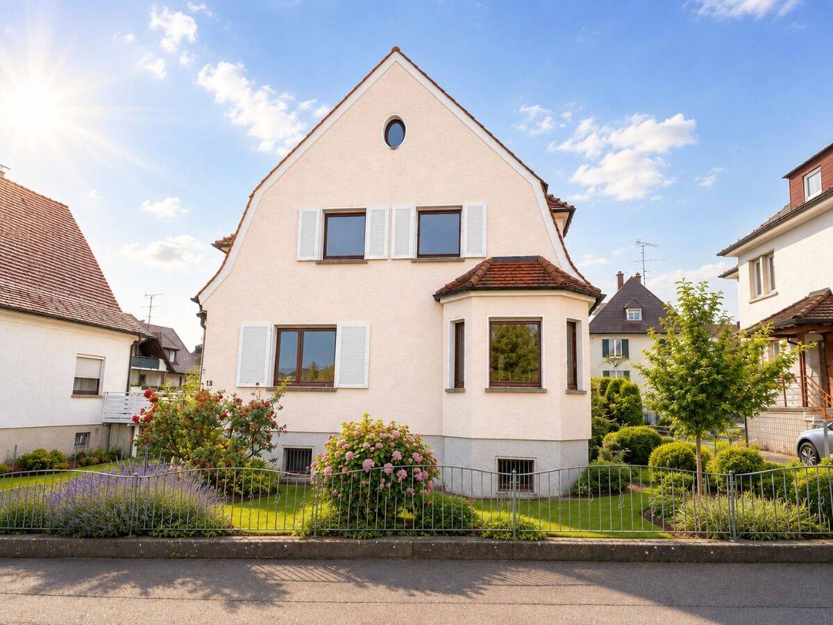 Aufgepasst: Großzügige Stadtvilla für 1-2 Familien in Mengen zu verkaufen, 88512 Mengen
