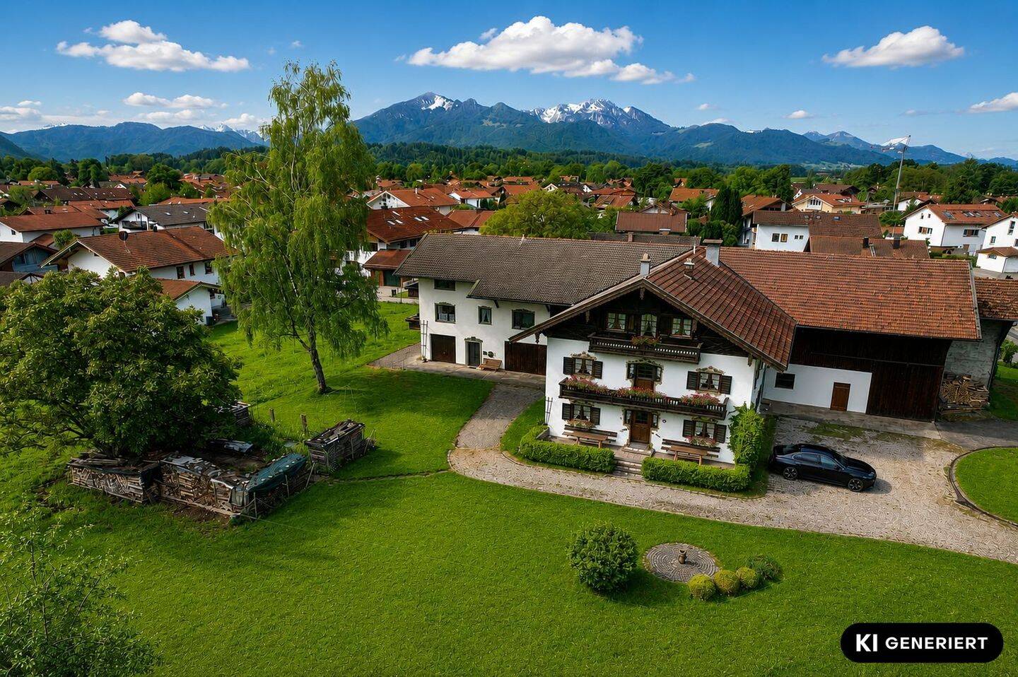 Charmanter Bauernhof mit Entwicklungspotenzial in Übersee – großzügiges Anwesen mit Potential, 83236 Übersee