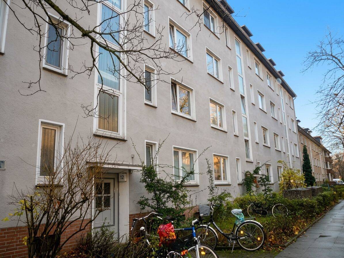 Gepflegte Erdgeschoßwohnung zur Miete in Hamburg Barmbek-Süd – Wentzel Dr., 22083 Hamburg (Hamburg-Nord Barmbek-Süd)