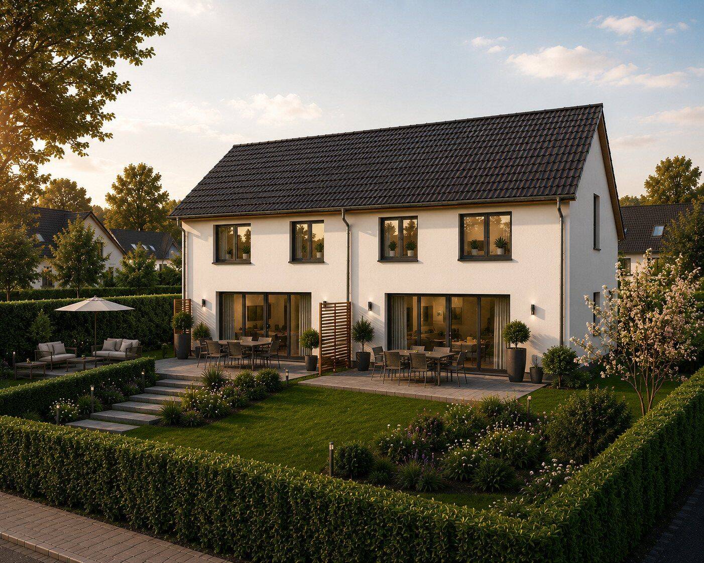 Modernes Doppelhaus in Schwarzenbruck nach Kundenwunsch, 90592 Schwarzenbruck