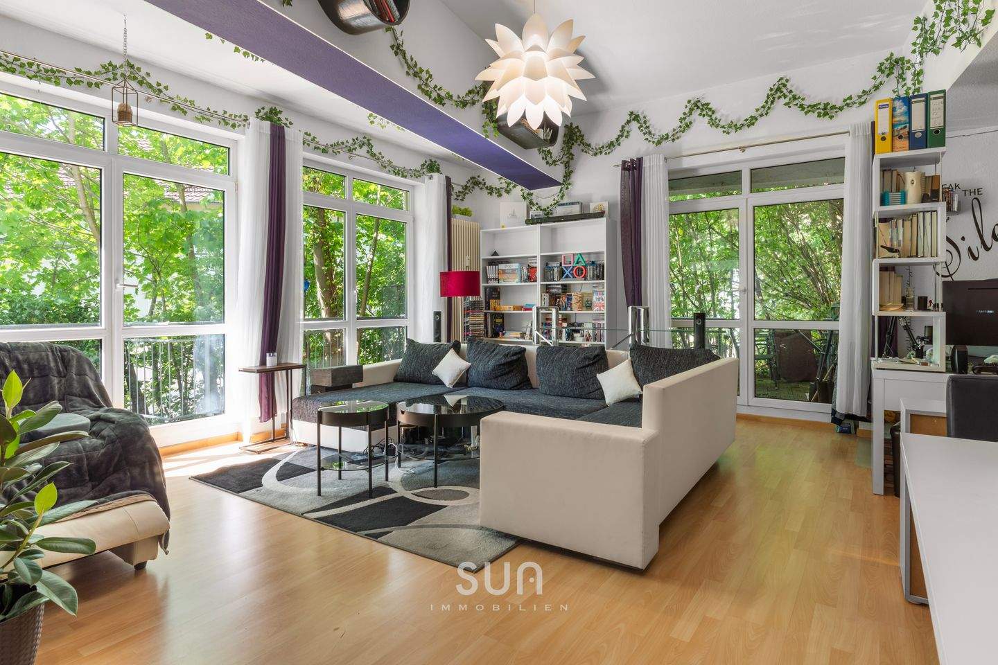 Hohe Decken, Bodentiefe Fenster, LOFT FEELING mit Terrasse & Ausblick, 72574 Bad Urach