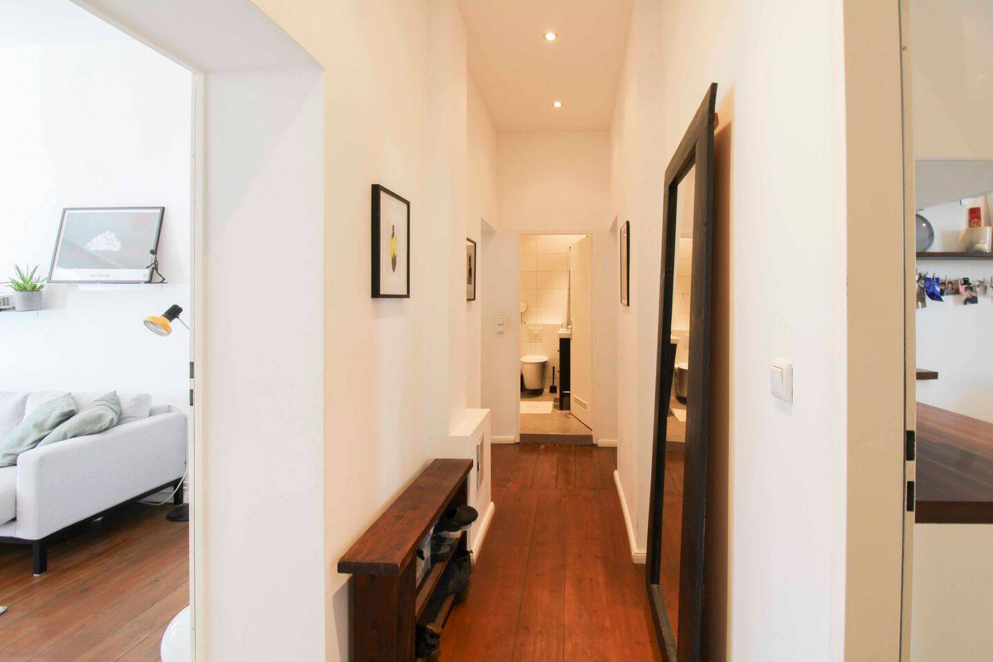 Kernsanierte Altbauwohnung: 4 Zimmer, 2 Bäder, 2 Küchen + franz. Balkon nahe Volkspark Humboldthain, 13357 Berlin (Mitte Gesundbrunnen Kolonie Sandkrug I Wedding)
