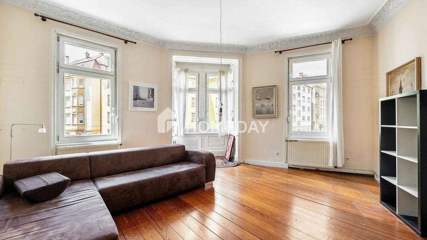 Ein Stück Stuttgart-West: Stilvolle Altbauwohnung mit eigenem Gewölbekeller, 70193 Stuttgart (Nord West)