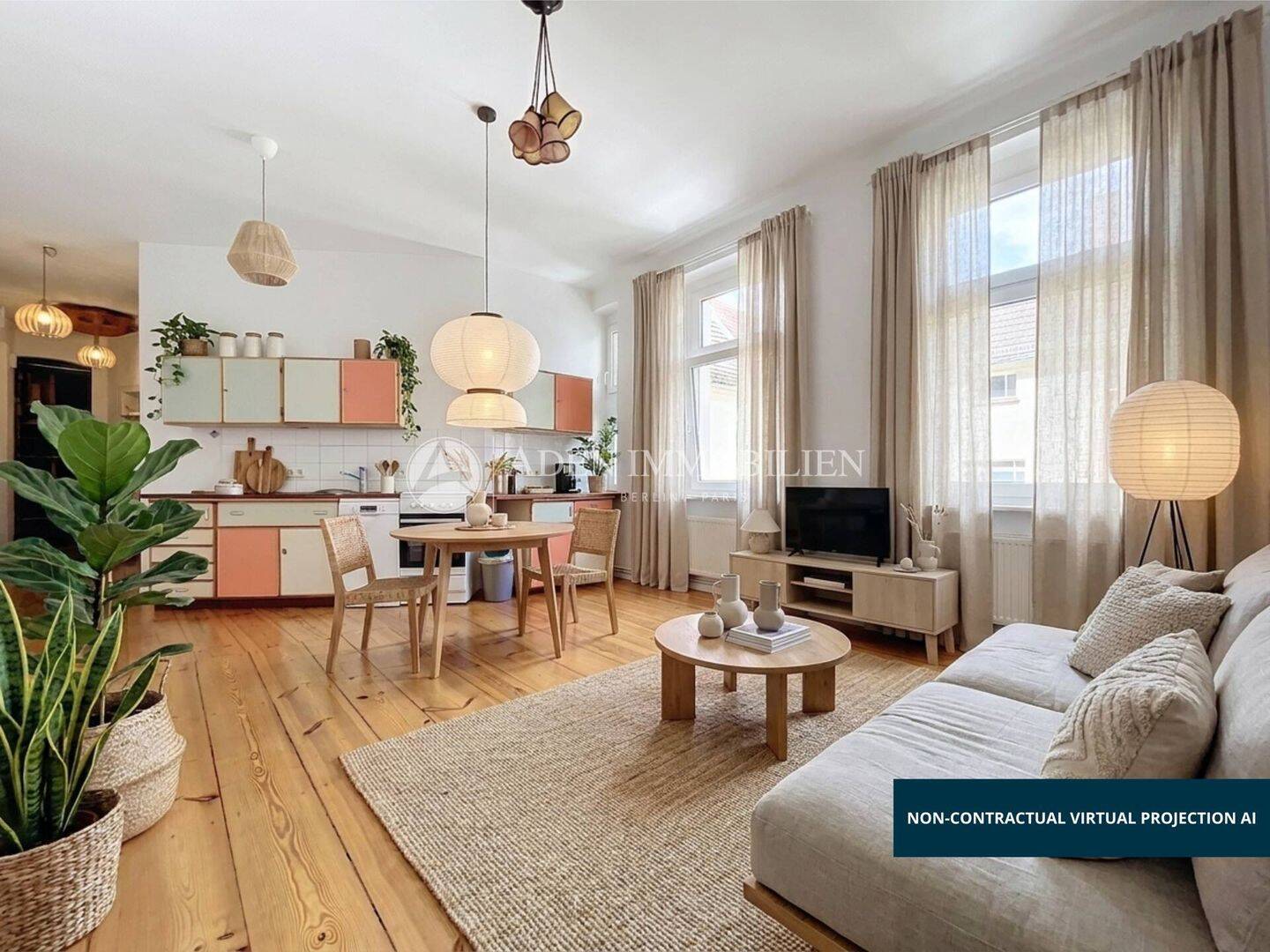 Stilvolle Altbau-Oase in Friedrichshain: 2 Zimmer mit echtem Dielenboden, 10245 Berlin (Friedrichshain-Kreuzberg Friedrichshain)