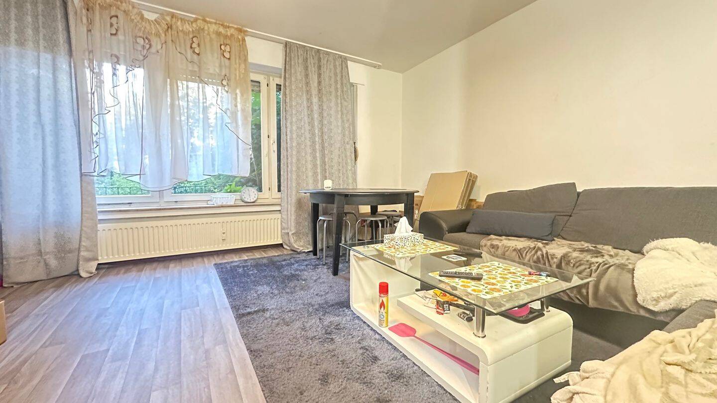 Helle 2-Zimmer-Erdgeschosswohnung mit Blick ins Grüne in zentraler Lage von Kleve, 47533 Kleve