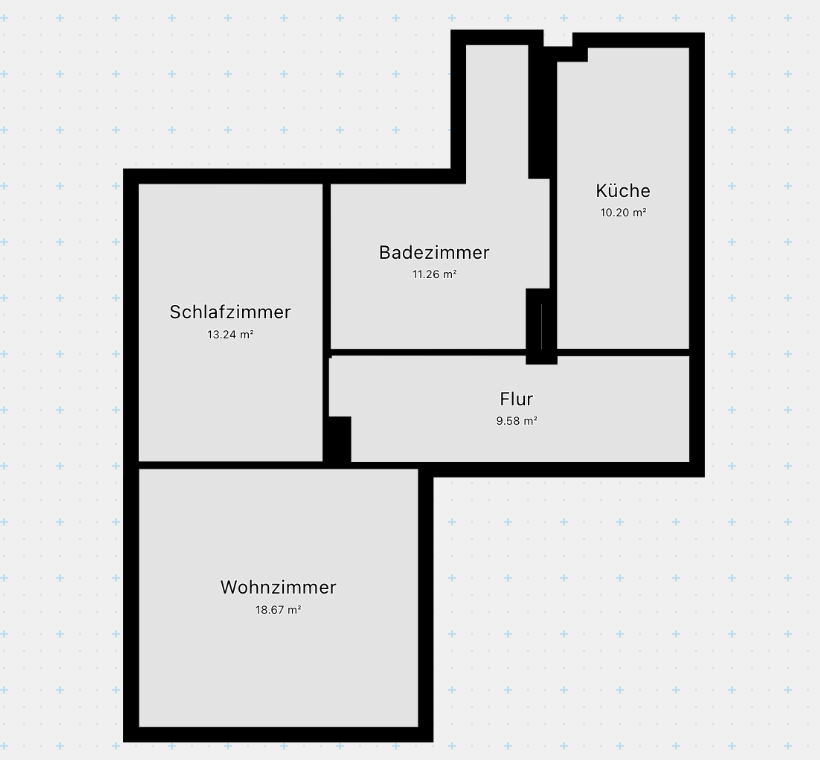 2- Raum Wohnung mit Fußboden nach Wunsch, 6712 Zeitz