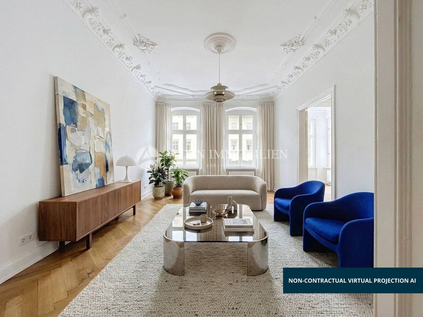 Altbaucharme trifft Komfort: Ihre neue 4-Zimmer-Wohnung mit Balkon & 2 Bädern!, 10623 Berlin (Charlottenburg-Wilmersdorf Charlottenburg)