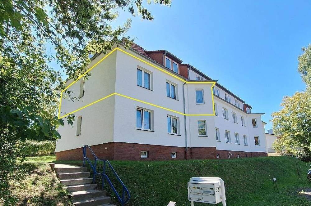 ATTRAKTIVES & RUHIGES WOHNUMFELD: SCHÖNE 3-ZIMMER-WOHNUNG MIT BALKON (1. OG) IN PLAUEN-NEUENDORF, 8523 Plauen