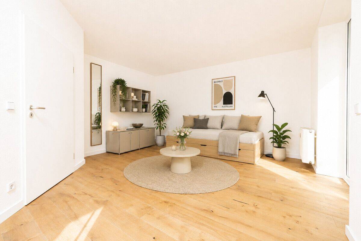 Wohnglück auf kompaktem Raum – frisch renoviert, barrierearm und mit Balkon! Aufzug & ruhige Lage!, 12524 Berlin (Treptow-Köpenick Altglienicke Kleingartenanlage Falkenbrunn 1)