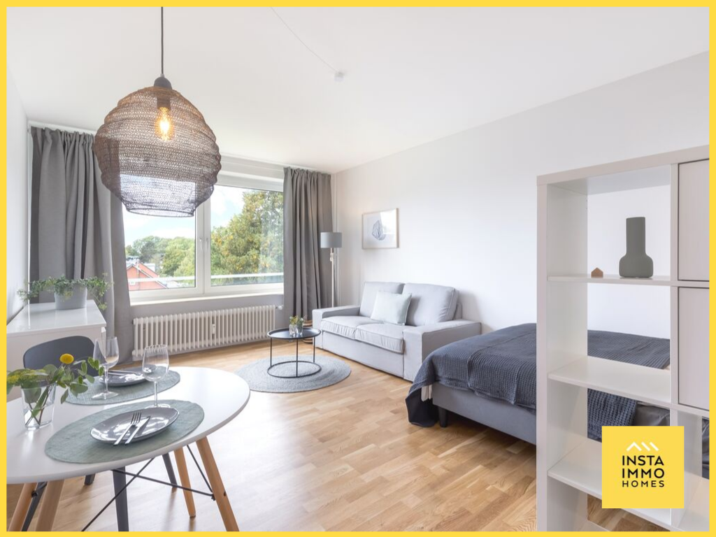 Eimsbüttel: helle 1Zi.-Studiowohnung in UKE-Nähe, 22529 Hamburg (Hamburg-Nord)