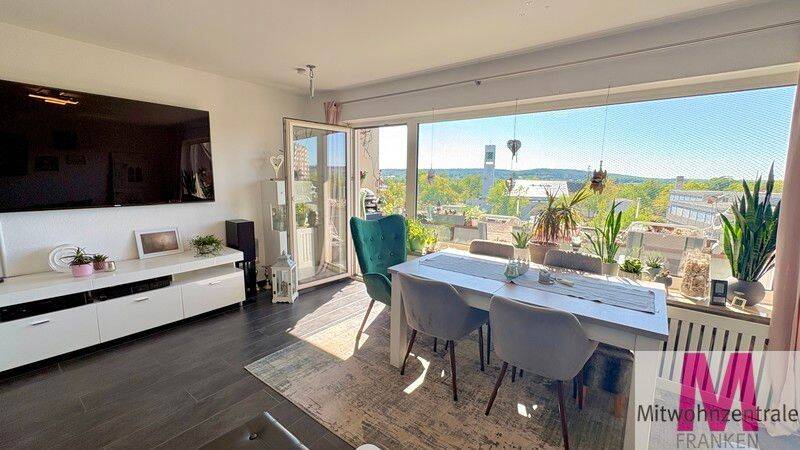 Moderne Wohnung mit tollen Blick über die Stadt, 90766 Fürth (Eigenes Heim Hardhöhe Unterfarrnbach Weststadt)