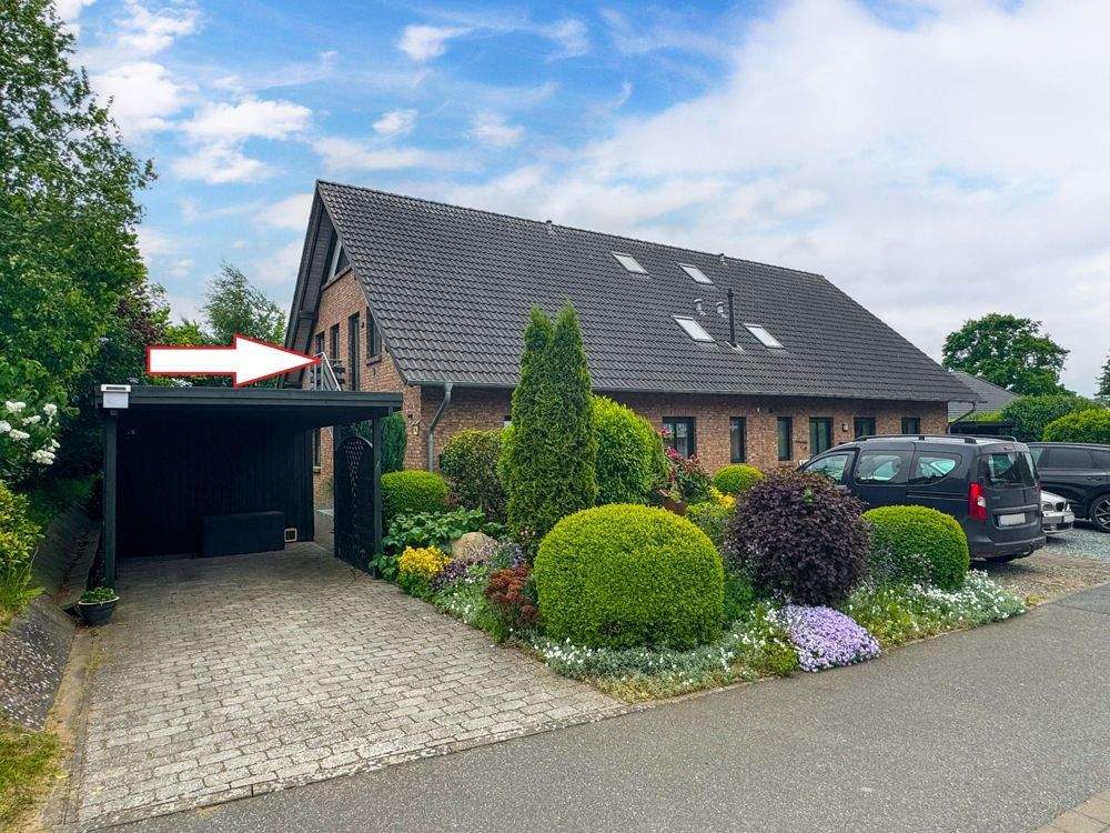 Perfekt für Zwei, nahe Husum und gut vermietet: moderne 2-Zi.-Eigentumswohnung in Rantrum., 25873 Rantrum