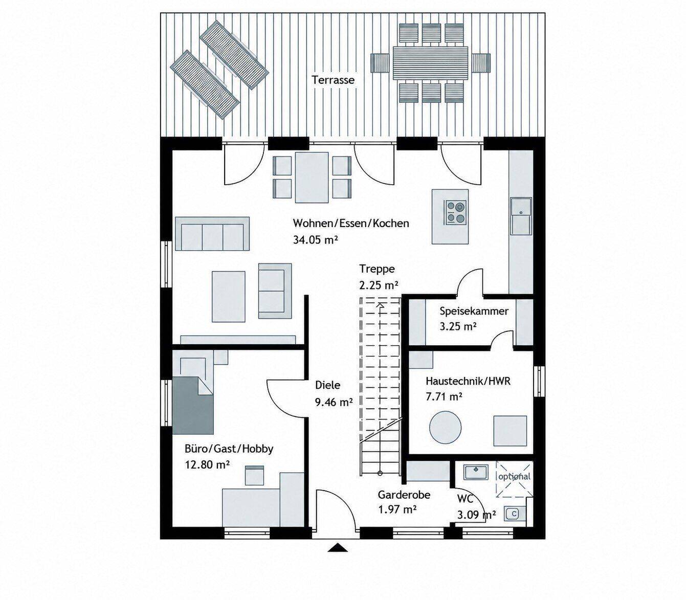 Modernes Familienhaus mit flexiblem Raumkonzept in Heroldsberg, 90562 Heroldsberg