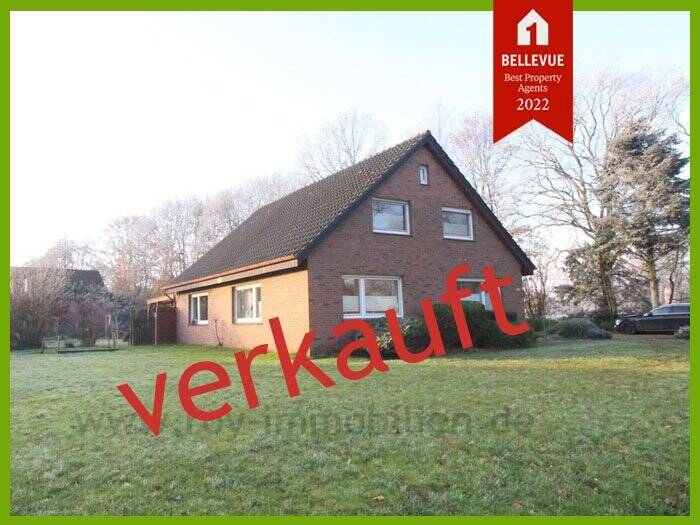 +++ VERKAUFT ! Geräumiges Einfamilienhaus, modernisiert, gepflegt, ebenerdig bewohnbar, großer Garten, ideal für die Familie mit Kindern ! +++, 26810 Westoverledingen