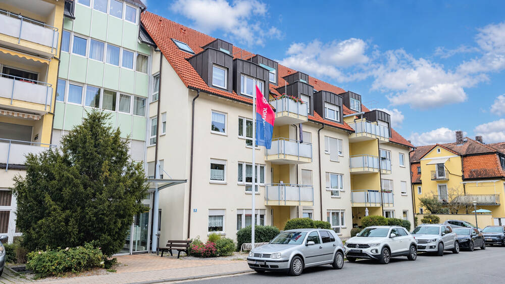 GELEGENHEIT: 3-Zi-DG-Whg im Betreuten Wohnen, Bayreuth! Zentrale Innenstadtlage mit TG-Stellplatz!, 95447 Bayreuth (Altstadt Birken Glocke Meyernberg Saas)