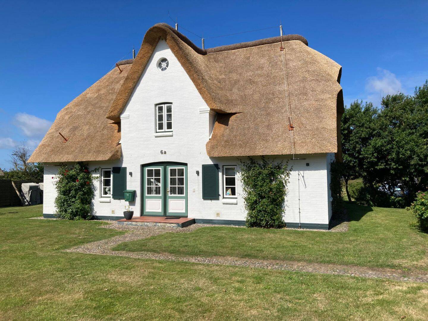 Zauberhafte Ferienwohnung unter Reet im Deichhof, 25938 Dunsum